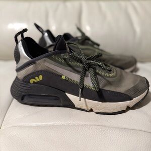 Nike Black and Olive Sneakers